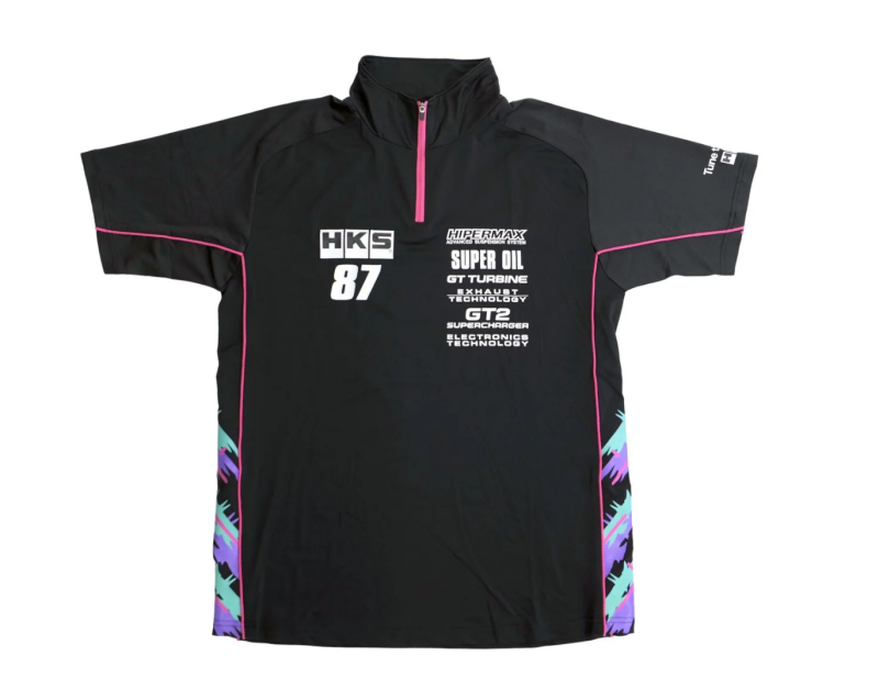 HKS TEAM HALF ZIP POLO SHIRT 2025 L Shirts HKS