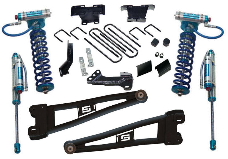 Superlift 23-24 Ford F-250 4in King Radius Arm Kit Control Arms Superlift