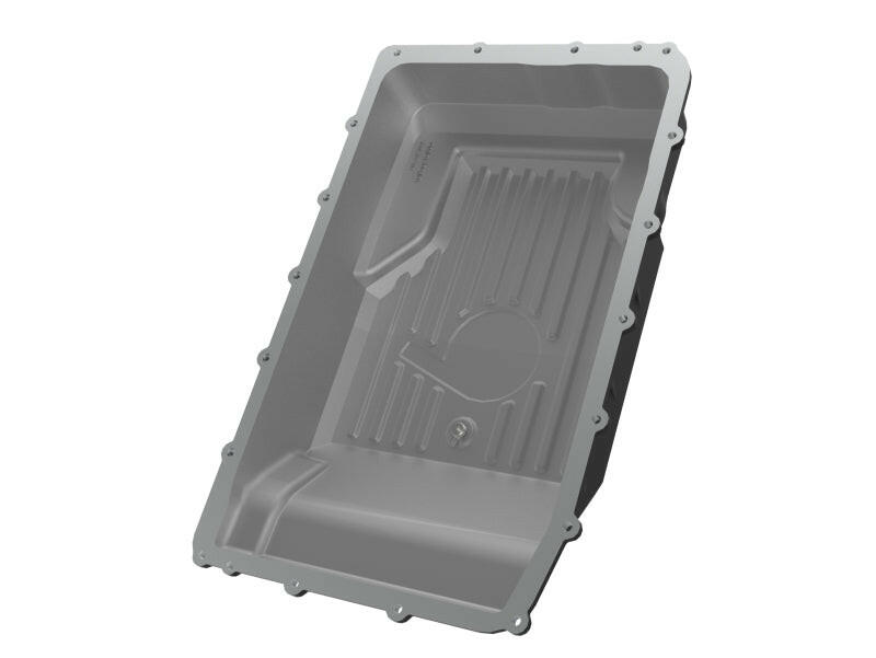 aFe 17-24 Ford F-150 10R60/10R80 Pro Series Rear Transmission Pan Black w/ Machined Fins Diff Covers aFe