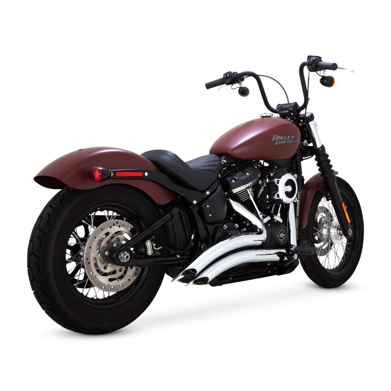 Vance & Hines 18-22 HD Softail / Street Bob 2-2 PCX Big Radius Full System Exhaust - Chrome Powersports Exhausts Vance and Hines