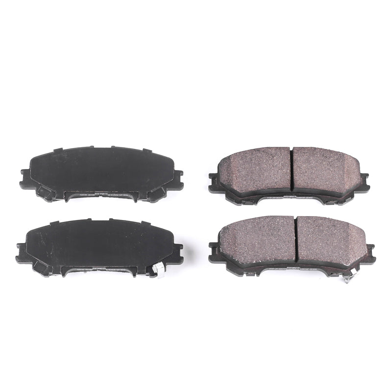 Power Stop 17-19 Nissan Titan Rear Z16 Evolution Ceramic Brake Pads Brake Pads - OE PowerStop
