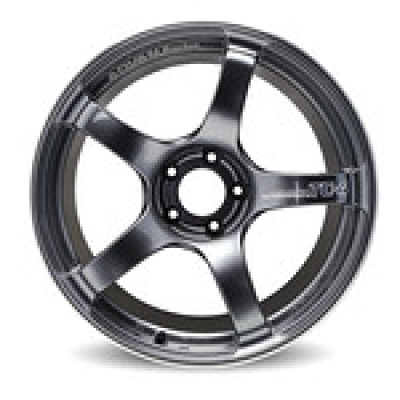 Advan TC4 18x9 +25 5x114.3 Racing Gunmetallic and Ring Wheel Wheels - Cast Advan