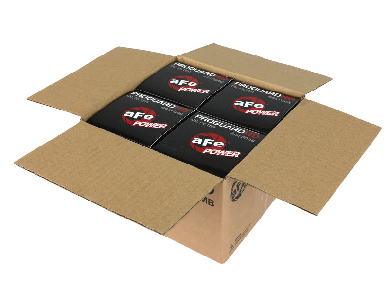 aFe PROGUARD Oil Filter- 4 Pack Oil Filters aFe