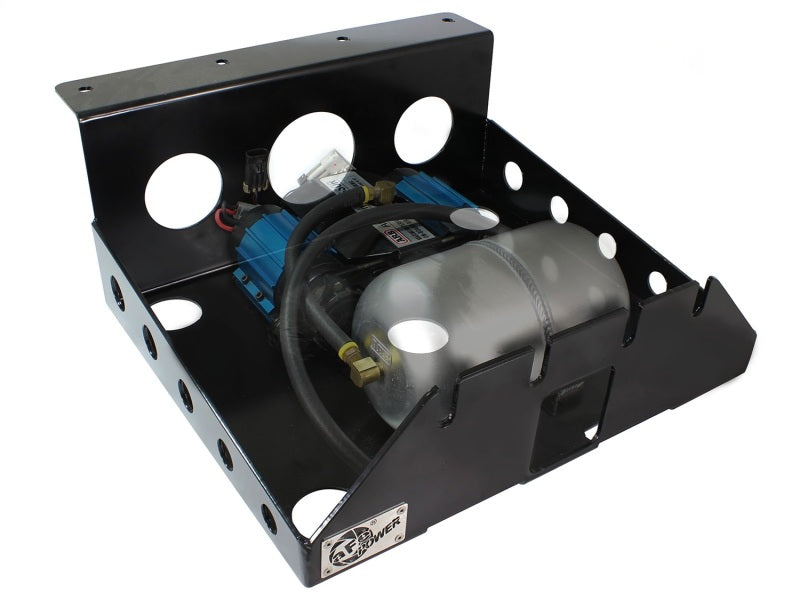 aFe Power Cover Glide Guard On Board Compressor Mount 07-14 Jeep Wrangler JK V6 3.6L-3.8L Diff Covers aFe