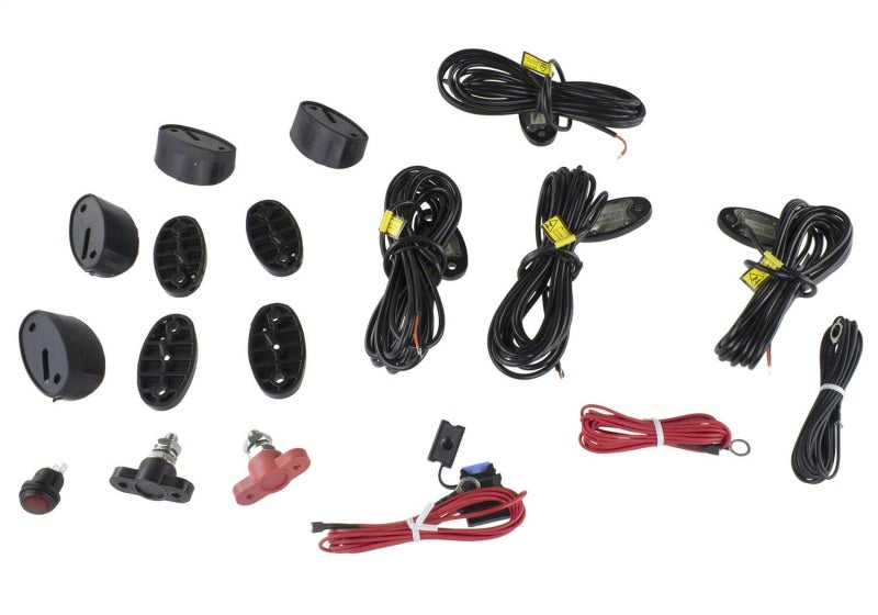 Ford Racing Under Body Rock Light Kit - Amber Work Lights Ford Racing