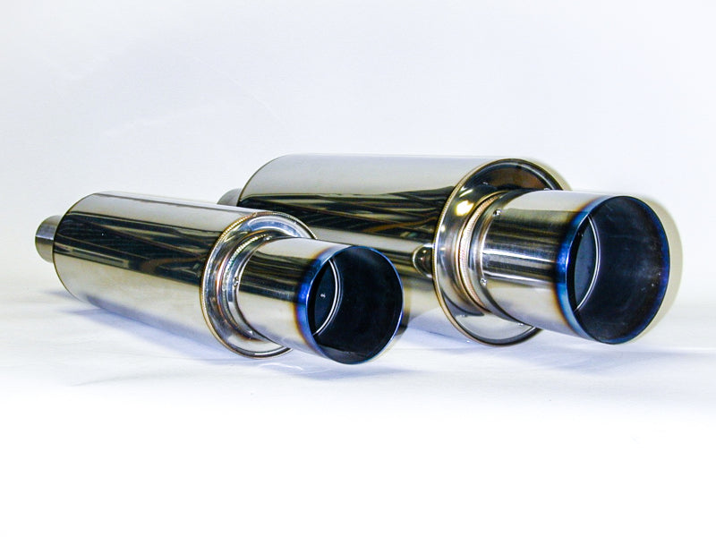 HKS Universal Stainless Hi Power 130mm Titanium Muffler Muffler HKS