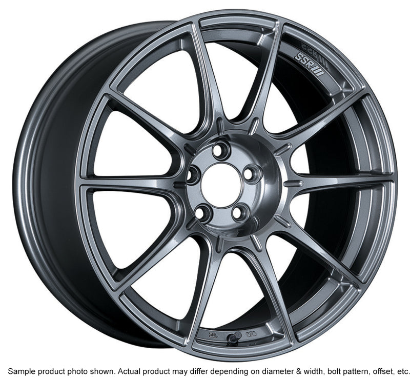 SSR GTX01 17x9 5x114.3 38mm Offset Dark Silver Wheel Wheels - Cast SSR