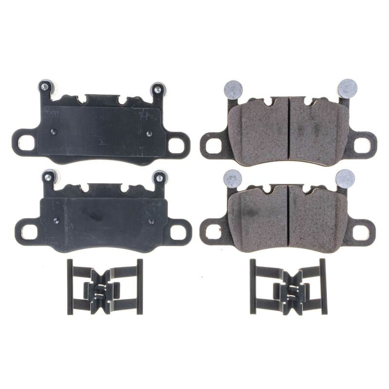Power Stop 17-19 Porsche Panamera Rear Z17 Evo Ceramic Pad w/Hardware Brake Pads - OE PowerStop