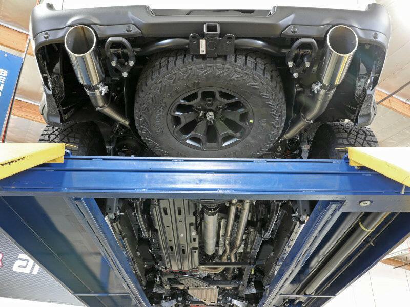 aFe Vulcan Series 3in 304SS Cat-Back Exhaust 21+ Ram 1500 TRX V8-6.2L w/ Black Tips Catback aFe