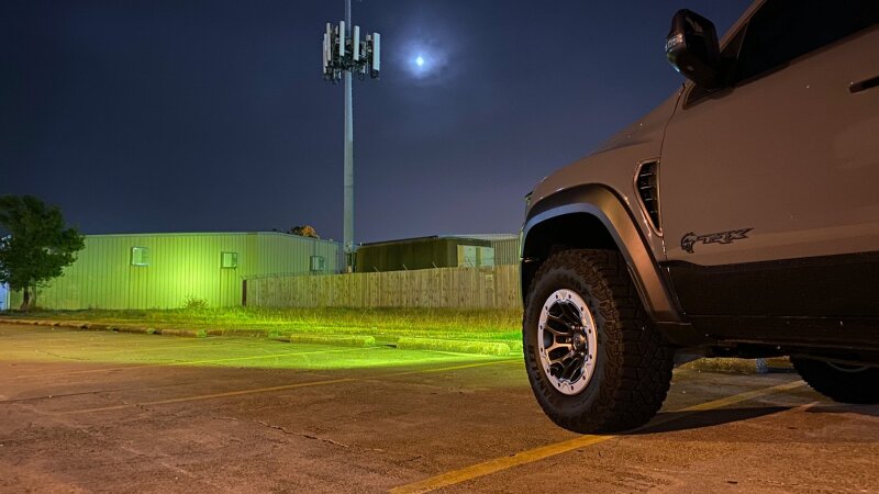 ORACLE Lighting 19-22 RAM Rebel/TRX Front Bumper Flush LED Light Bar System - Yellow Light Strip LED ORACLE Lighting