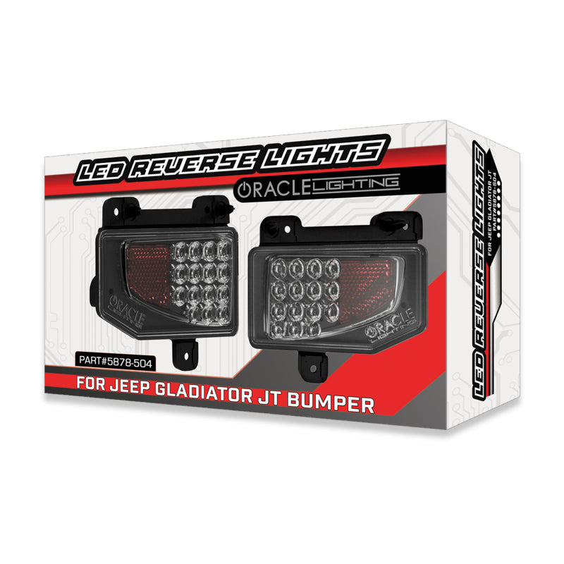 Oracle Rear Bumper LED Reverse Lights for Jeep Gladiator JT - 6000K Tail Lights ORACLE Lighting