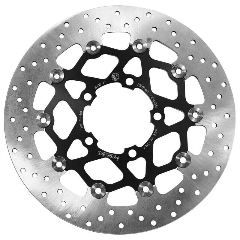 Brembo OE 10-20 Triumph Tiger 800CC/10-20 Tiger ABS 800CC 305x4.5mm Brake Disc - Front Floating Brake Rotors - Slotted Brembo OE