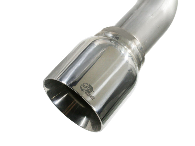 aFe 17-19 Audi A4 (B9) MACH Force-Xp 3in to 2.5in 304 SS Cat-Back Exhaust System-Dual Polished Tips Tips aFe