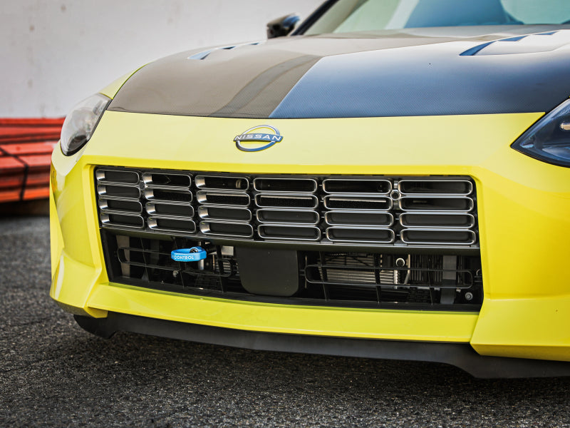 aFe CONTROL Front Tow Hook Nissan Z 23-25 V6-3.0LBlue Tow Hooks aFe