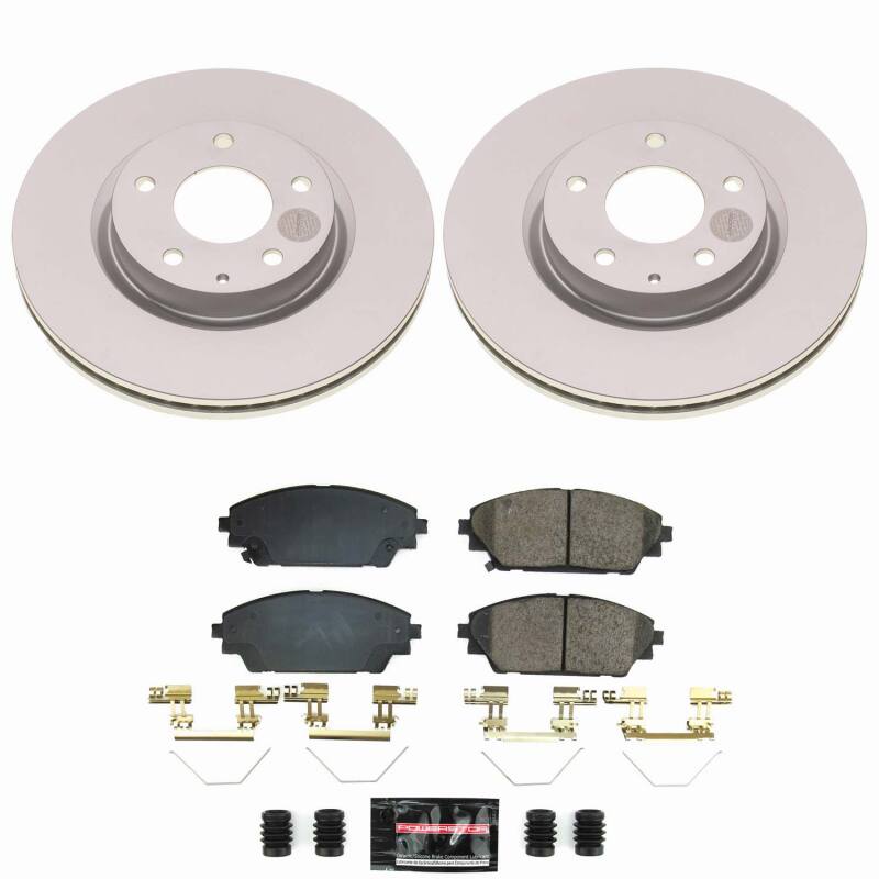 Power Stop 20-25 Mazda CX-30 Front Z23 Coated Brake Kit Brake Kits - Performance D&S PowerStop
