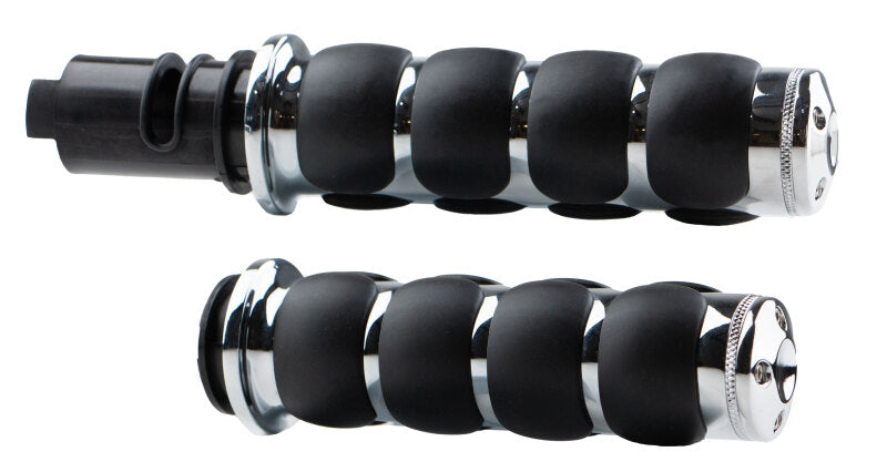 Kuryakyn ISO Grips Throttle-By-Wire Chrome Grips Kuryakyn