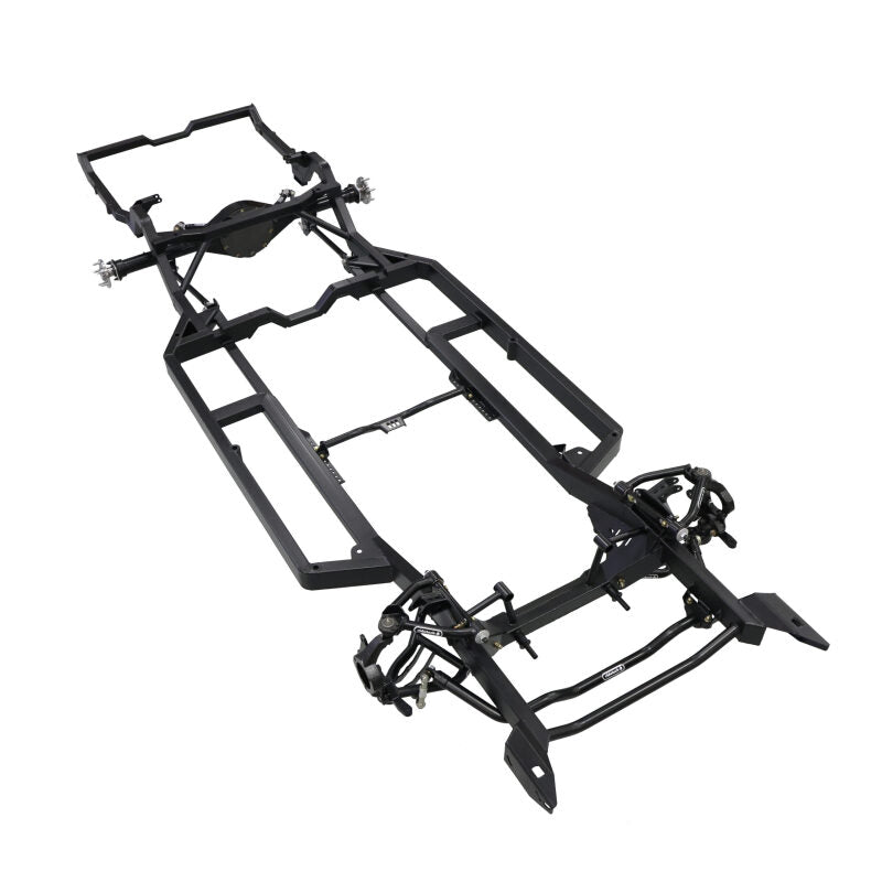 Ridetech 68-72 GM A-Body w/ Hub Spindle & (Narrowed) 57.25in Flange to Flange Width Momentum Chassis Subframes Ridetech