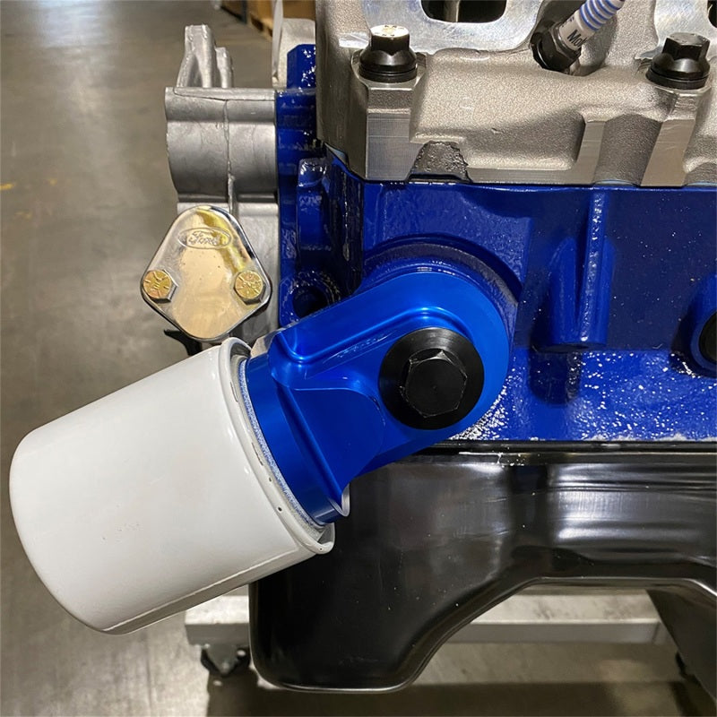 Ford Racing Push Rod V8 90 Degree Billet Oil Filter Adapter Oil Filter Other Ford Racing