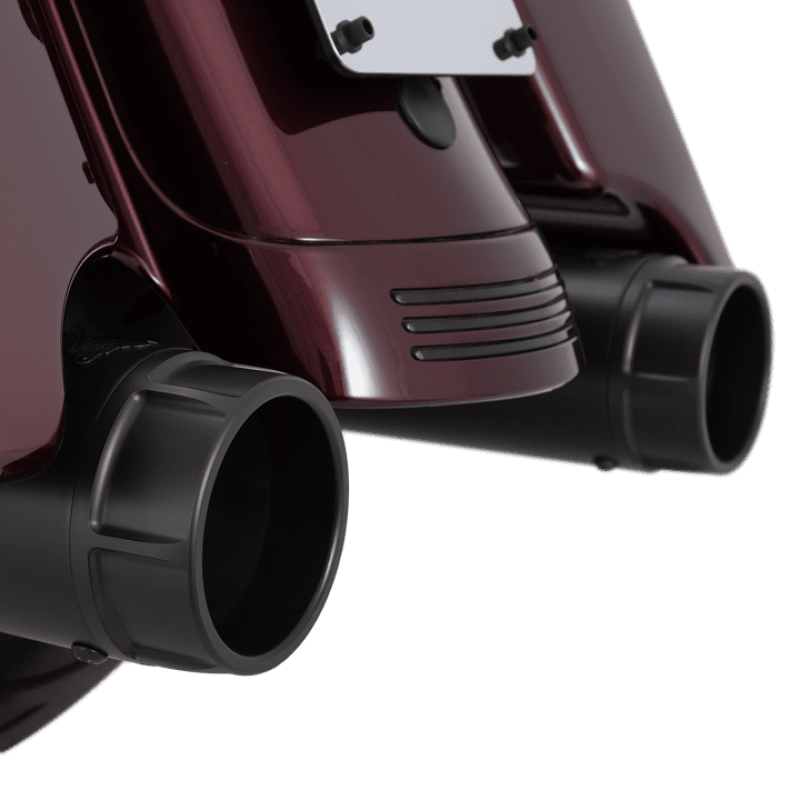 Vance & Hines HD Touring 17-22 Torquer 450 Black Slip-On Exhaust Motorcycle Slip-On Vance and Hines