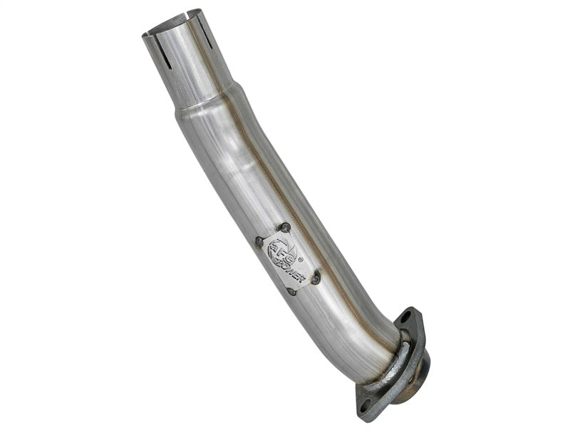 aFe Twisted Steel 2in Stainless Steel Loop Delete Down-Pipe 2018+ Jeep Wrangler (JL) V6 3.6L Downpipes aFe