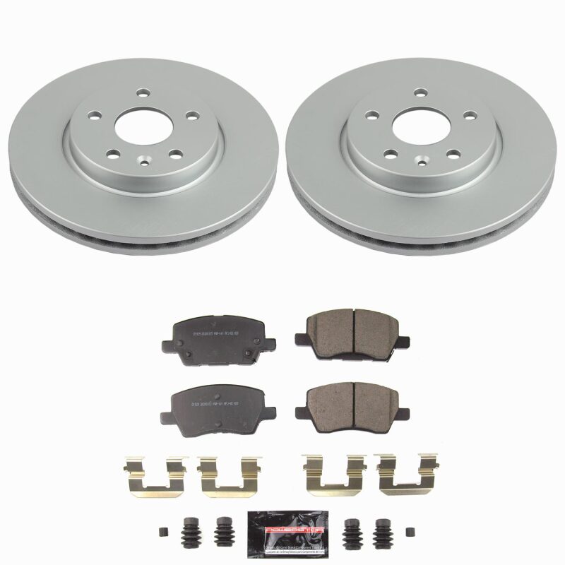 Power Stop 18-20 Chevrolet Sonic Front Z23 Coated Brake Kit Brake Kits - Performance D&S PowerStop