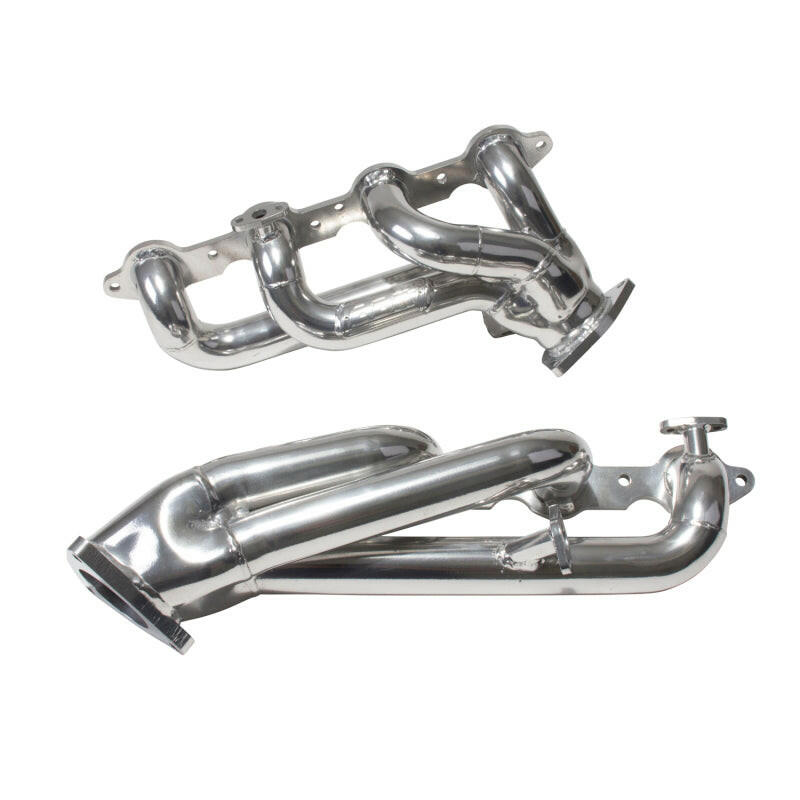 BBK 99-04 GM Truck SUV 4.8 5.3 Shorty Tuned Length Exhaust Headers - 1-3/4 Silver Ceramic Headers & Manifolds BBK