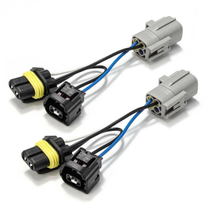 AlphaRex 2021 Toyota 4Runner Projector Headlights Converters Wiring Connectors AlphaRex