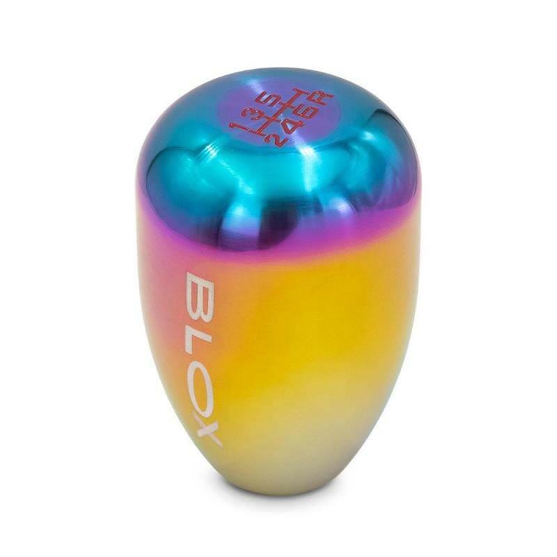 BLOX Racing 5-Speed Billet Shift Knob - Neo Finish 10x1.5mm Shift Knobs BLOX Racing