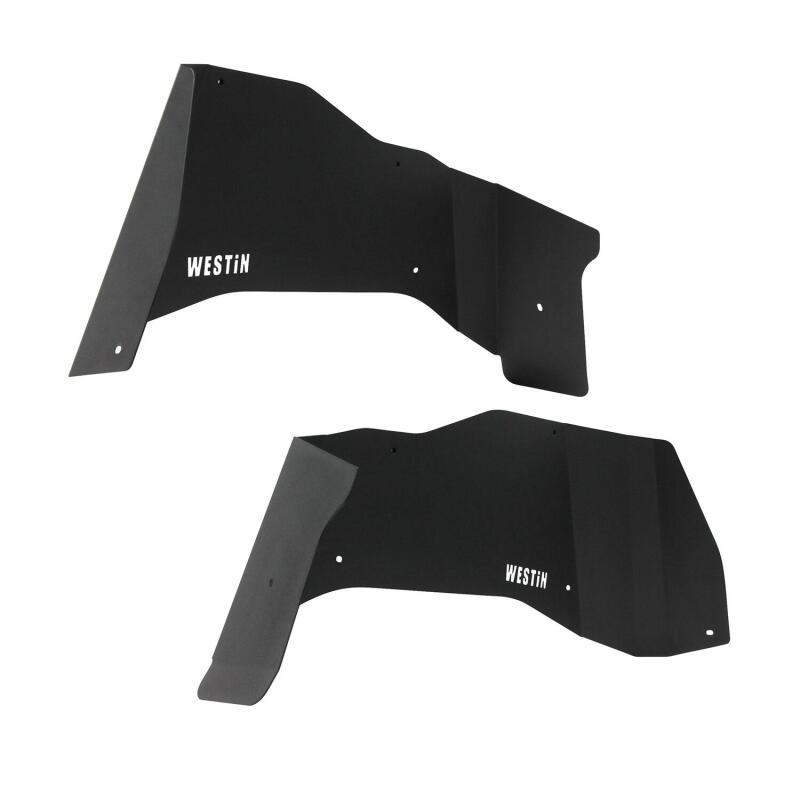 Westin 07-18 Jeep Wrangler JK Inner Fenders - Rear - Textured Black Fenders Westin