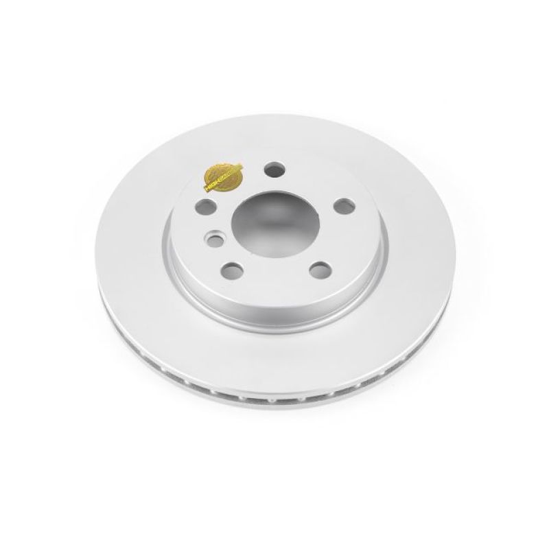 Power Stop 14-19 Mini Cooper Front Evolution High Carbon Geomet Coated Rotor Brake Rotors - OE - Cryo PowerStop