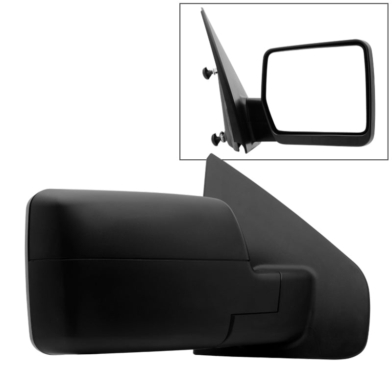 xTune Ford F150 04-06 Manual OE Mirror Right MIR-03348MB-M-R Side Mirrors SPYDER