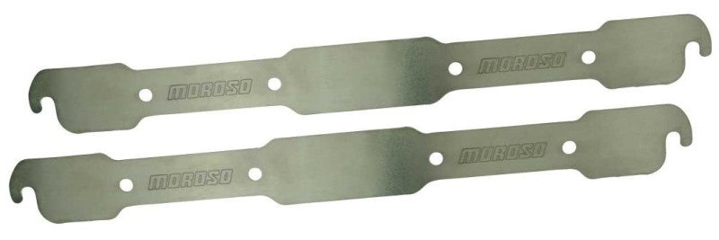 Moroso Chrysler 361-440 Exhaust Block Off Storage Plate - Pair Block Off Plates Moroso