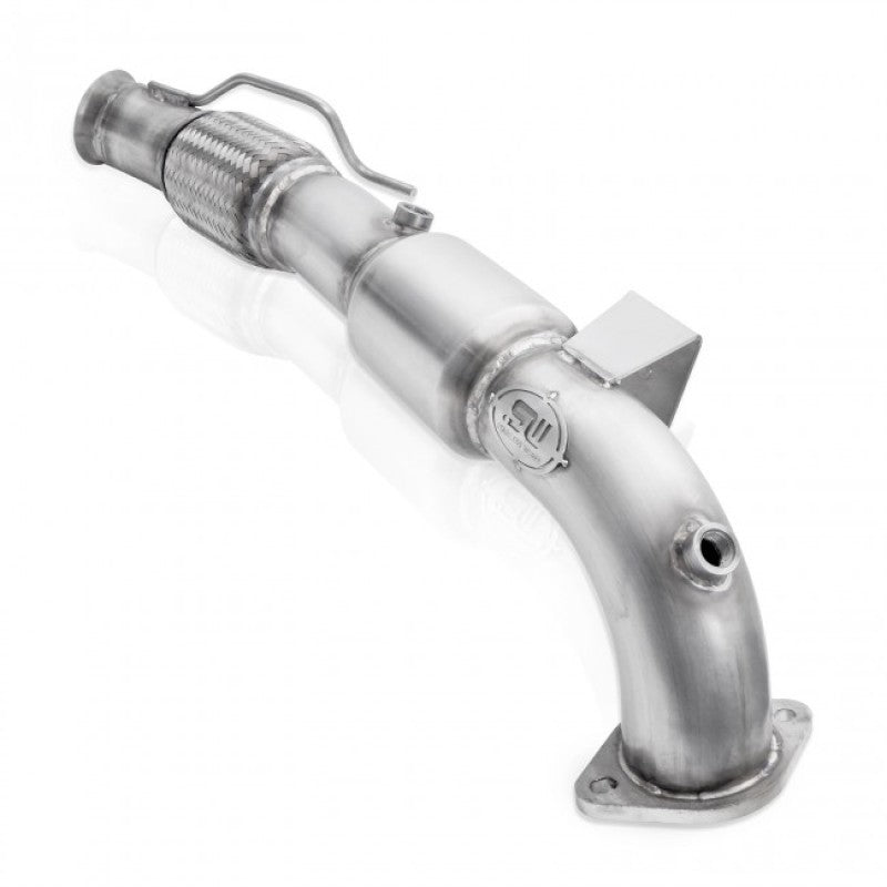 Stainless Works 2016-18 Ford Focus RS 3in High-Flow Cats Downpipe Factory Connection Downpipes Stainless Works