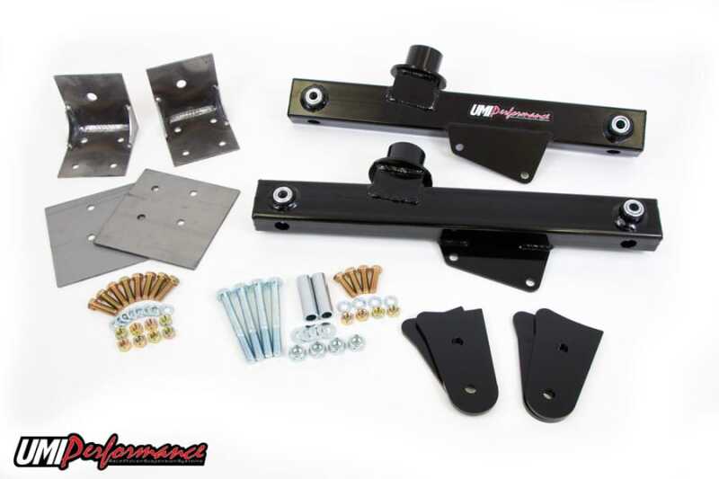 UMI Performance 79-93 Ford Mustang Strip Grip Kit Traction Bars UMI Performance