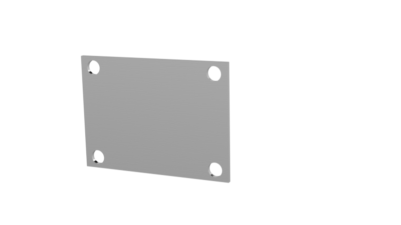 QTP Bolt-On QTEC Low Profile Cover Plate Flanges QTP