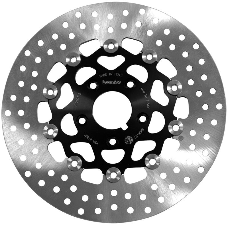 Brembo OE 70-84 Harley-Davidson XLH 883CC/70-84 FLH 80 1340CC 292x5mm Brake Disc - Front Floating Brake Rotors - Slotted Brembo OE