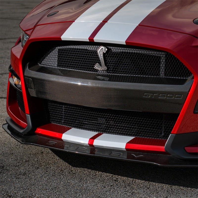 Ford Racing 20-21 Mustang GT500 Carbon Fiber Bumper Insert Bumper Covers - Front Ford Racing