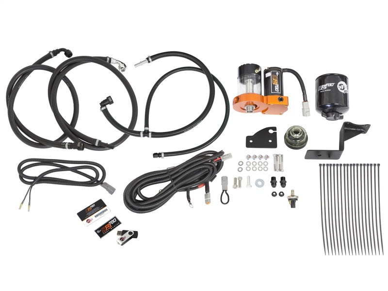 aFe DFS780 PRO Fuel Pump 2017 Ford Diesel Trucks V8-6.7L (td) Boost Activated 8-10PSI Fuel Air Separators aFe