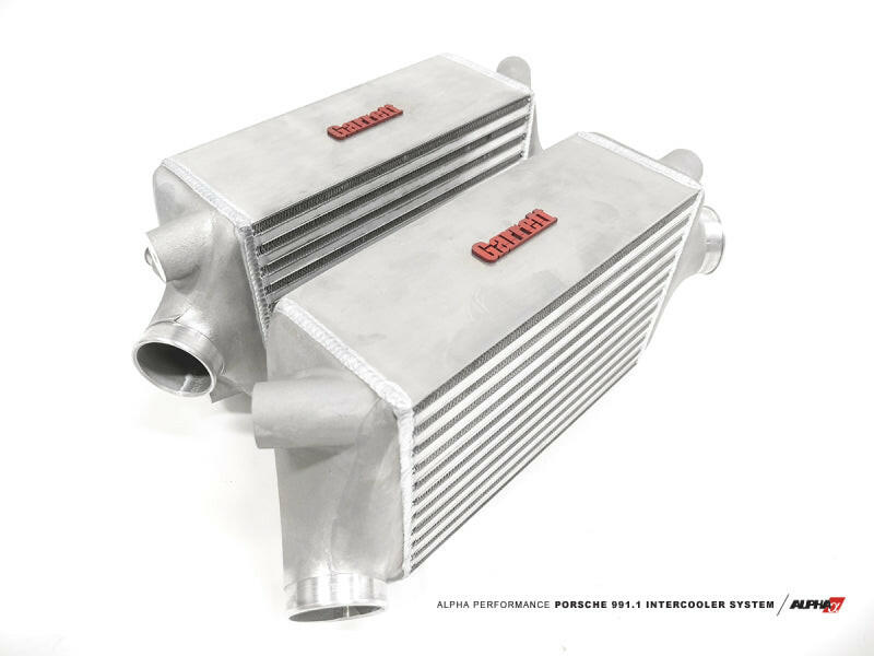 AMS Performance 13-15 Porsche 911 Turbo/Turbo S (991.1) Alpha Intercooler Kit w/Carbon Fiber Shrouds Intercooler Kits AMS