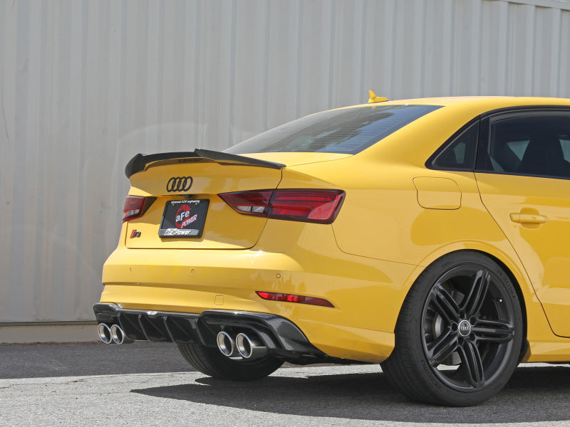 aFe MACHForce XP 3in-2.5in 304SS Exhaust Cat-Back 15-20 Audi S3 L4-2.0L (t) - Polished Tips Catback aFe