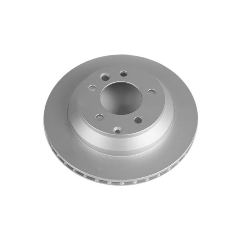 Power Stop 07-15 Audi Q7 Rear Evolution High Carbon Geomet Coated Rotor Brake Rotors - OE - Cryo PowerStop