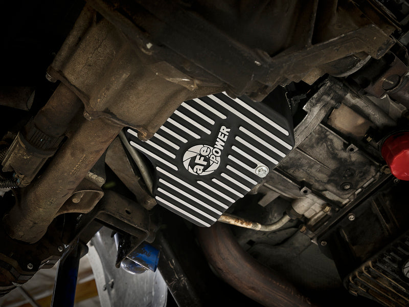 aFe Pro Series Deep Engine Oil Pan 11-16 GM Duramax V8-6.6L (td) Diff Covers aFe