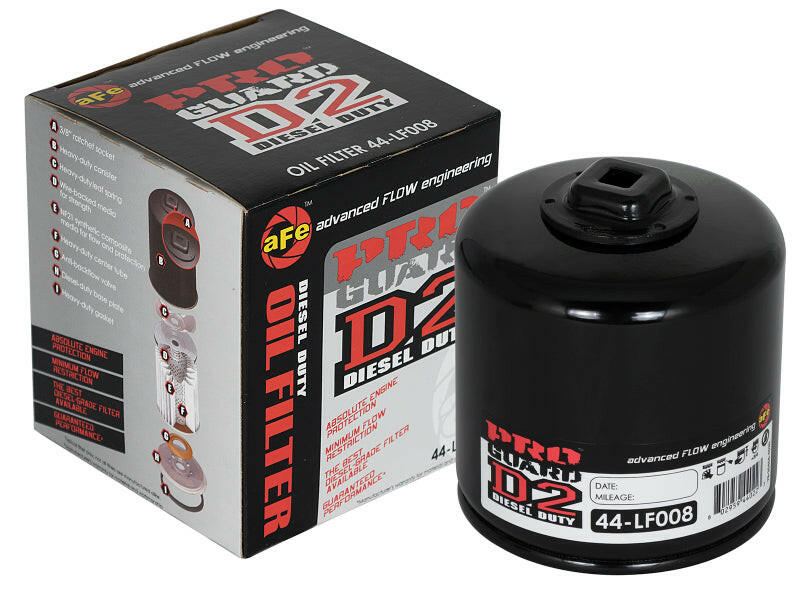 aFe Pro GUARD D2 Oil Filter 93-11 Ford Gas Trucks V8 4.6L/5.4L/5.8L (4 Pack) Oil Filters aFe