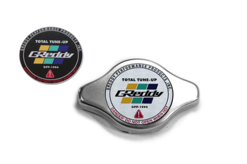 GReddy Type-N No Relief Radiator Cap Most Honda / Some Toyota - Polished Radiator Caps GReddy