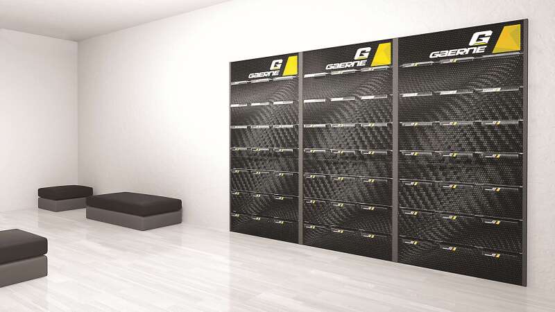 Gaerne G.Wall Mounted Showcase(47 inches x 94 inches) Marketing Gaerne