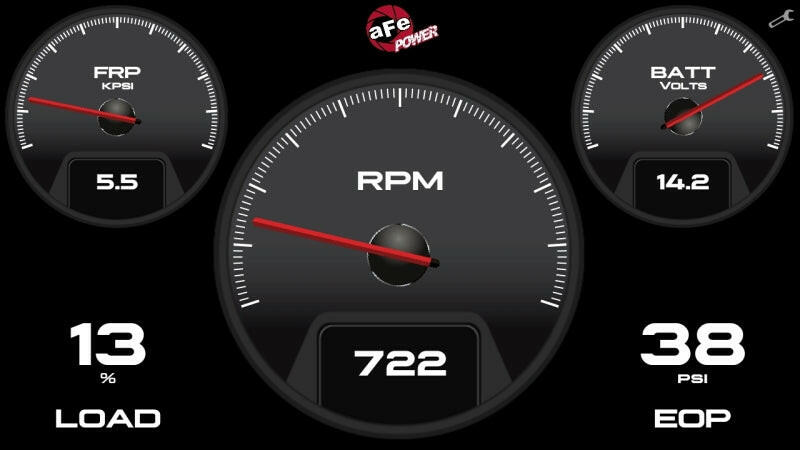 aFe AGD Advanced Gauge Display Digital 5.5in Monitor 08-18 Dodge/RAM/Ford/GM Diesel Trucks Gauges aFe