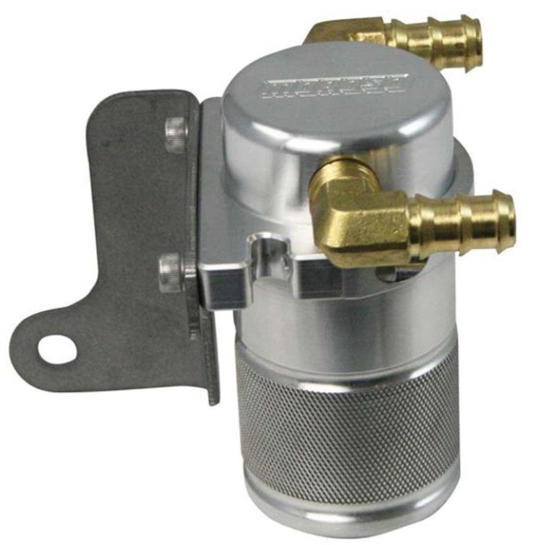 Moroso 06-Up Dodge Charger/Challenger 6.1L Air/Oil Separator Catch Can - Small Body - Billet Alum Oil Catch Cans Moroso