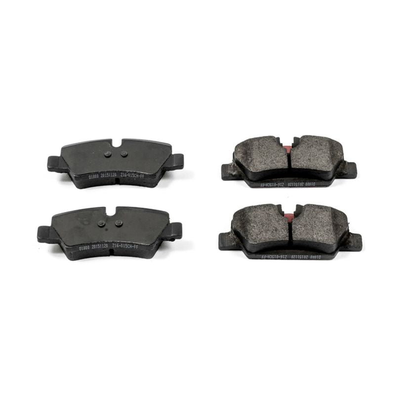 Power Stop 15-19 Mini Cooper Rear Z16 Evolution Ceramic Brake Pads Brake Pads - OE PowerStop