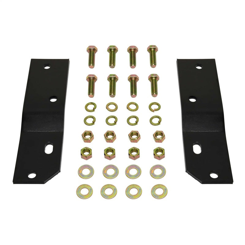 Westin/Fey 78-96 Ford Bronco Universal Aftermarket Bumper Mount Kit - Black Hardware Kits - Other Westin