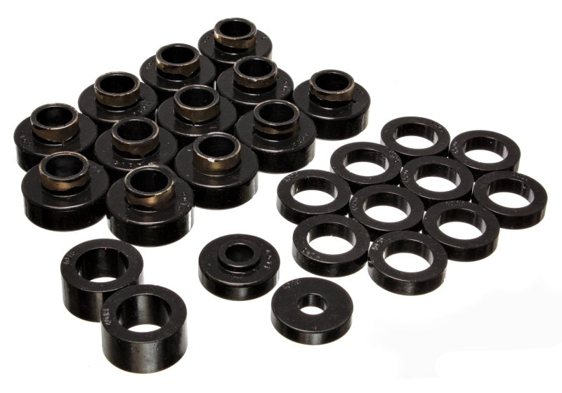 Energy Suspension Cj-8 Scrambler Body Mount - Black Bushing Kits Energy Suspension